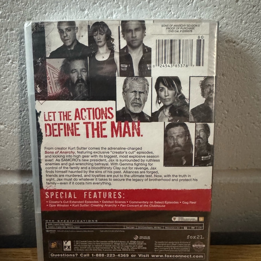 Sons of Anarchy Season 5 & 6 DVD Set - Picture 3 of 5